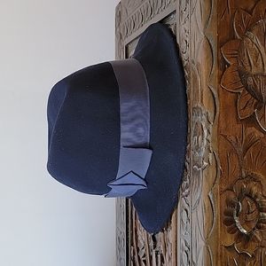 Small Blue Fedora